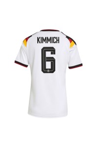 Saksa Joshua Kimmich #6 Jalkapallovaatteet Naisten Kotipaita MM-kisat 2026 Lyhythihainen